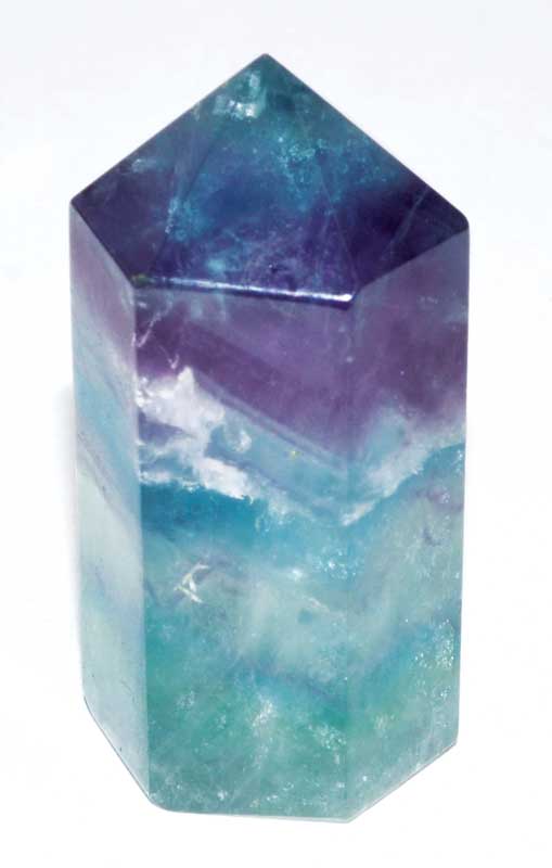 Crystal Points Fluorite Obelisk - 1 1/4