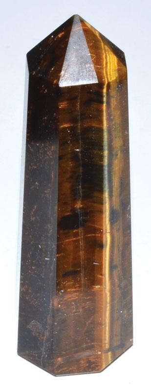 Crystal Points Tiger Eye Crystal Obelisk | 3"+