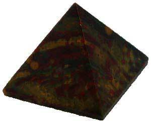 Bloodstone Crystal Pyramid | 25-30mm