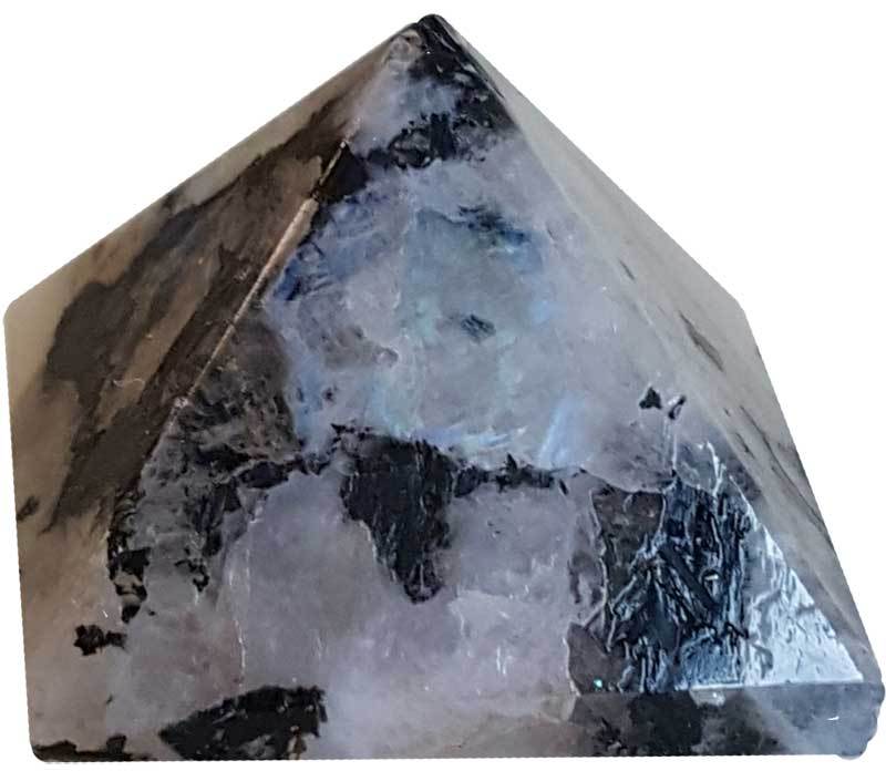 Rainbow Moonstone Crystal Pyramid | 25-30mm