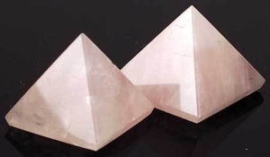 Crystal Pyramids Rose Quartz Pyramid | 25-30mm