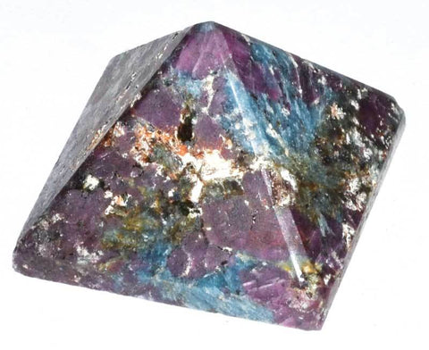 Ruby with Kyanite Crystal Pyramid | 25-30mm