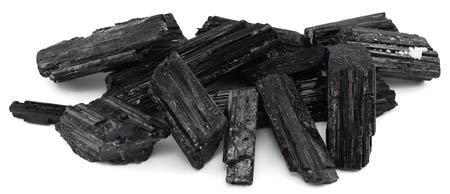 Crystal Raw Black Tourmaline Raw Stones | 1 lb