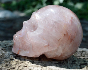 Crystal Skulls Hematoid Skull, Medium