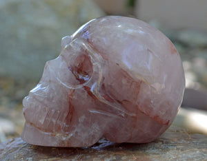 Crystal Skulls Hematoid Skull, Medium