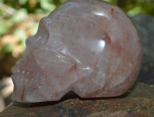 Crystal Skulls Hematoid Skull, Medium