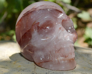 Crystal Skulls Hematoid Skull, Medium