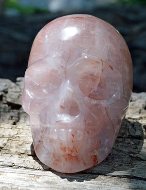 Crystal Skulls Hematoid Skull, Medium