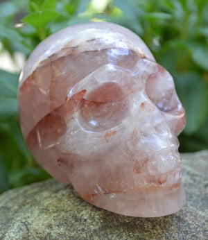 Crystal Skulls Hematoid Skull, Medium