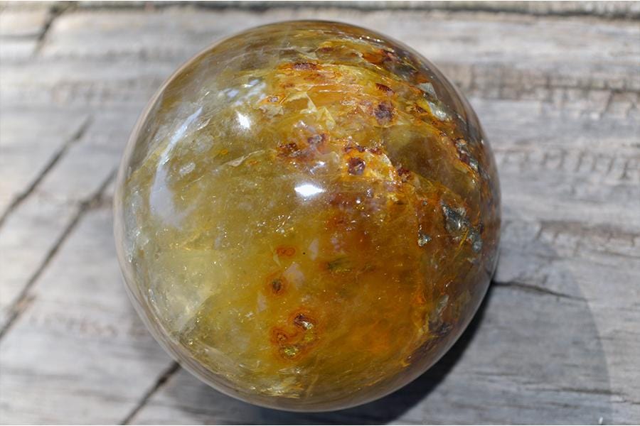 Crystal Spheres Golden Healer Quartz Crystal Spheres
