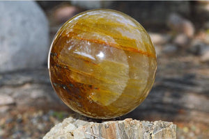 Crystal Spheres Golden Healer Quartz Crystal Spheres