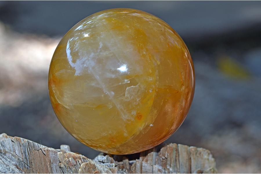 Crystal Spheres Golden Healer Quartz Crystal Spheres