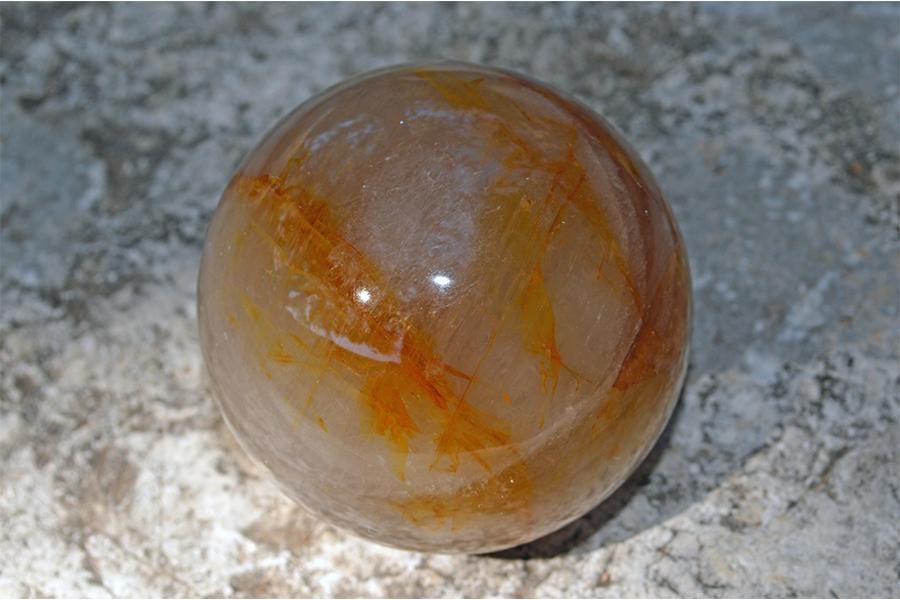 Crystal Spheres Golden Healer Quartz Crystal Spheres