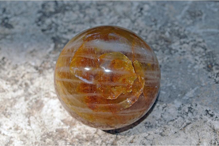 Crystal Spheres Golden Healer Quartz Crystal Spheres