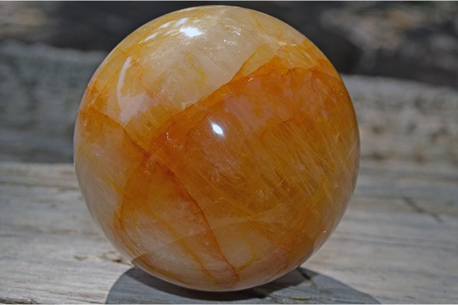 Crystal Spheres Golden Healer Quartz Crystal Spheres