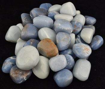Angelite Tumbled Stones Crystals | 1 lb