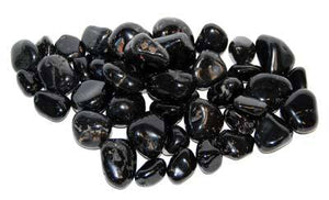 Crystal Tumbled Black Onyx Tumbled Stones Crystals | 1 lb