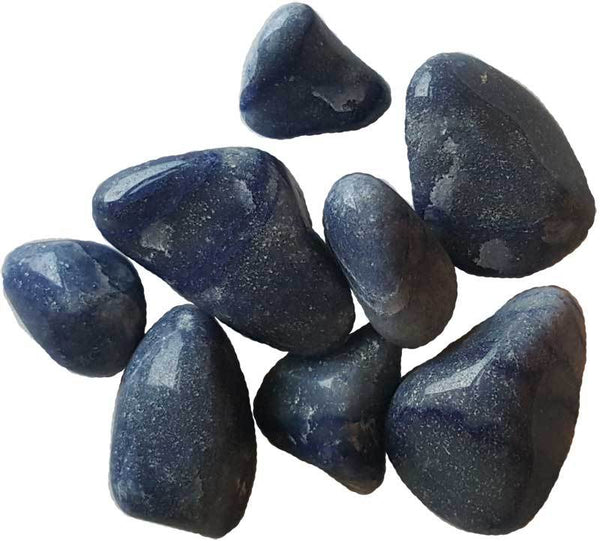 Crystal Tumbled Blue Aventurine Tumbled Stones Crystals | 1 lb