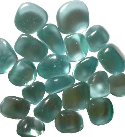 Blue Obsidian Tumbled Stones Crystals | 1 lb