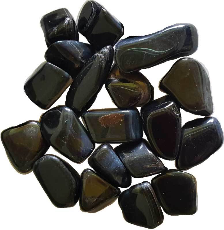 Crystal Tumbled Blue Tiger Eye Tumbled Stones Crystals | 1 lb