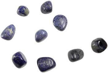 Crystal Tumbled Dumortierite Tumbled Stones Crystals | 1 lb