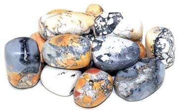 Crystal Tumbled Jasper Maligano - Tumbled Stone - 1 lb
