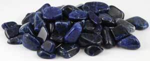 Sodalite Tumbled Stones Crystals | 1 lb