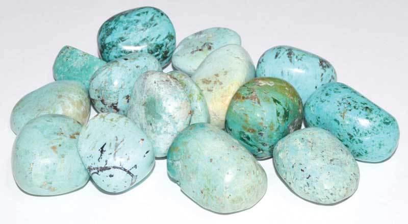 Turquoise Tumbled Stones Crystals | 1 lb