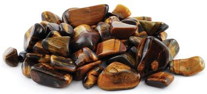 Crystal Tumbled Yellow Tiger Eye Tumbled Stones Crystals | 1 lb