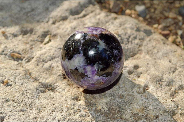Crystal Wholesale 65 g / 2.3 oz Charoite Crystal Spheres - AAA+