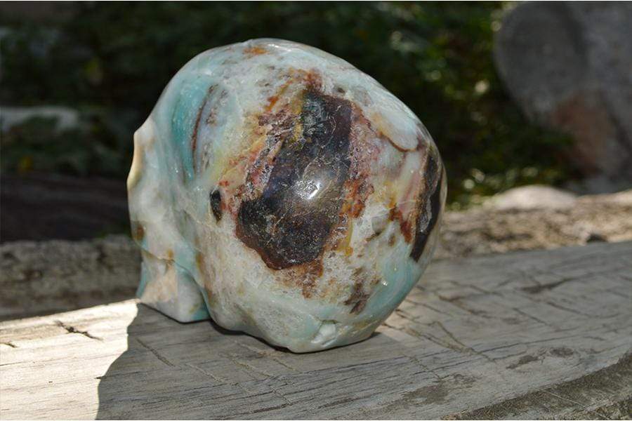 Crystal Wholesale Amazonite Crystal Skull Carving I - Large