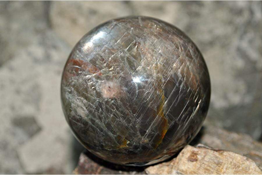 Crystal Wholesale Black Moonstone Crystal Sphere