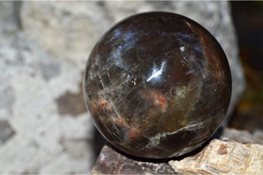 Crystal Wholesale Black Moonstone Crystal Sphere