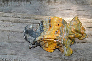 Crystal Wholesale Bumblebee "Jasper" Crystal Dragon Carving - Medium