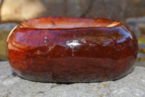 Carnelian Crystal Carved Bowl - Medium | IV