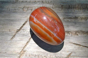 Crystal Wholesale Carnelian Crystal Carved Egg - Medium