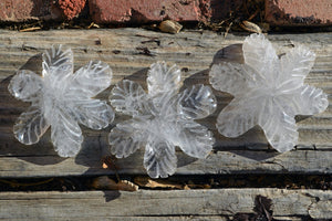 Crystal Wholesale Clear Quartz Crystal Snowflakes, with Rainbows - AAA - Small/Medium