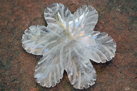 Clear Quartz Crystal Snowflakes, with Rainbows - AAA - Small/Medium