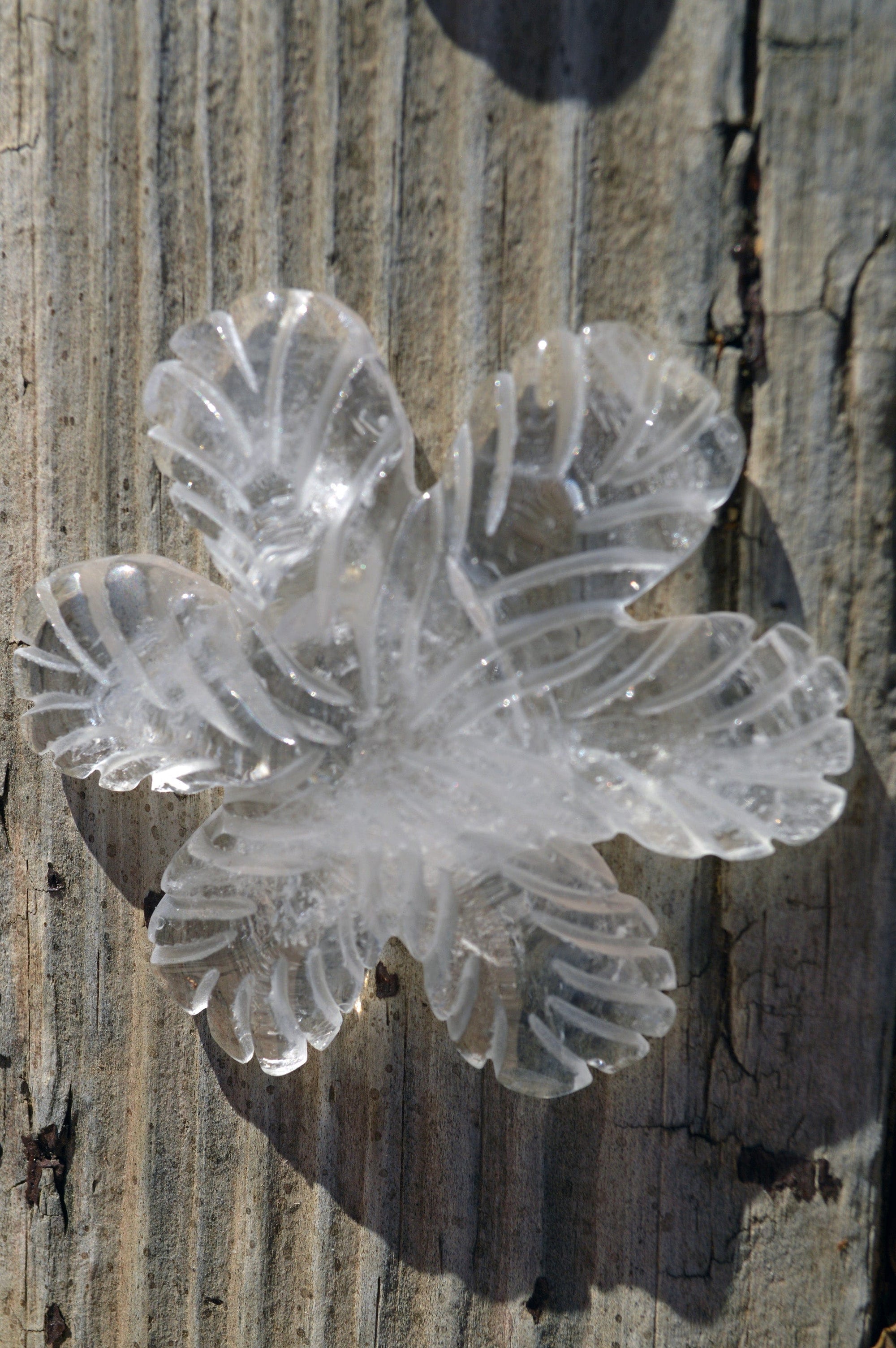 Crystal Wholesale Clear Quartz Crystal Snowflakes, with Rainbows - AAA - Small/Medium