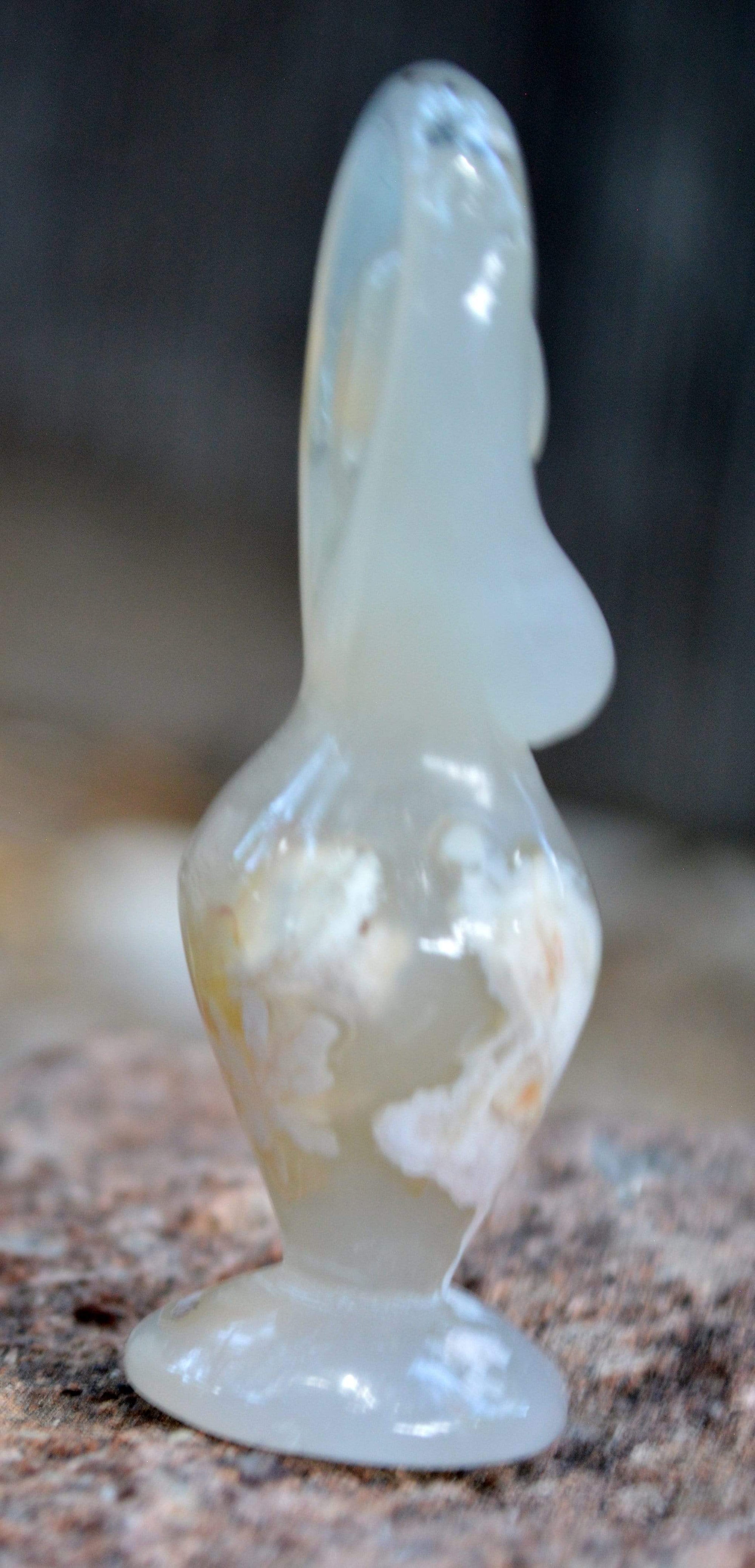 Crystal Wholesale Flower Agate Goddess Crystal Carvings - Small
