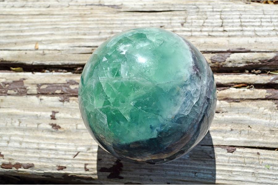 Crystal Wholesale Fluorite Crystal Sphere Carvings - Large