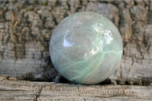 Crystal Wholesale Green Moonstone with Garnierite Crystal Sphere