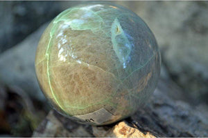 Crystal Wholesale Green Moonstone with Garnierite Crystal Sphere