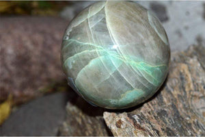 Crystal Wholesale Green Moonstone with Garnierite Crystal Sphere