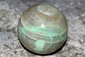 Crystal Wholesale Green Moonstone with Garnierite Crystal Sphere