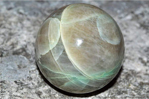 Crystal Wholesale Green Moonstone with Garnierite Crystal Sphere