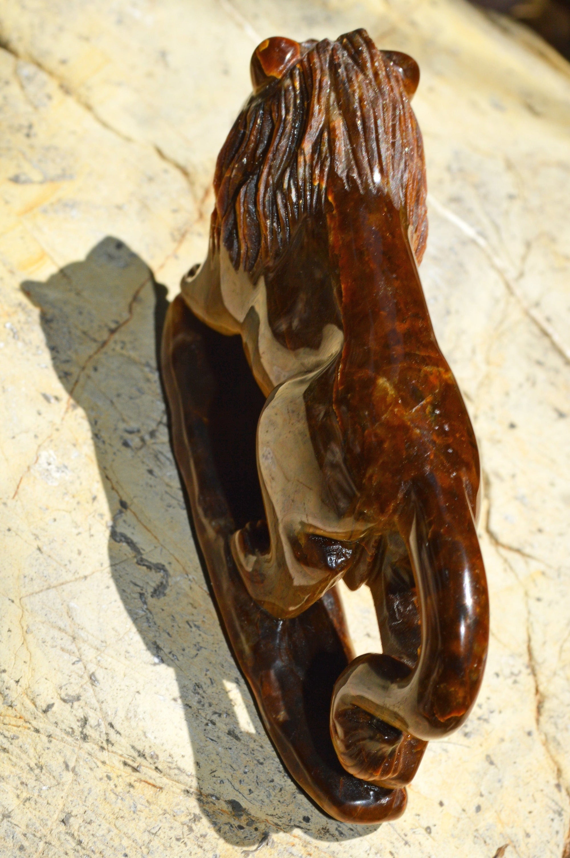 Crystal Wholesale Hand Carved Tiger Eye Lion I