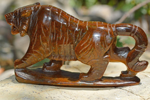 Crystal Wholesale Hand Carved Tiger Eye Tigress II