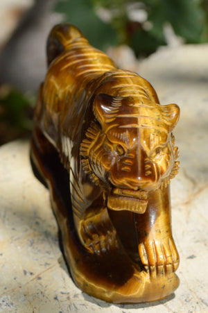 Crystal Wholesale Hand Carved Tiger Eye Tigress II