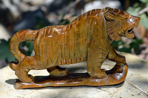 Crystal Wholesale Hand Carved Tiger Eye Tigress III